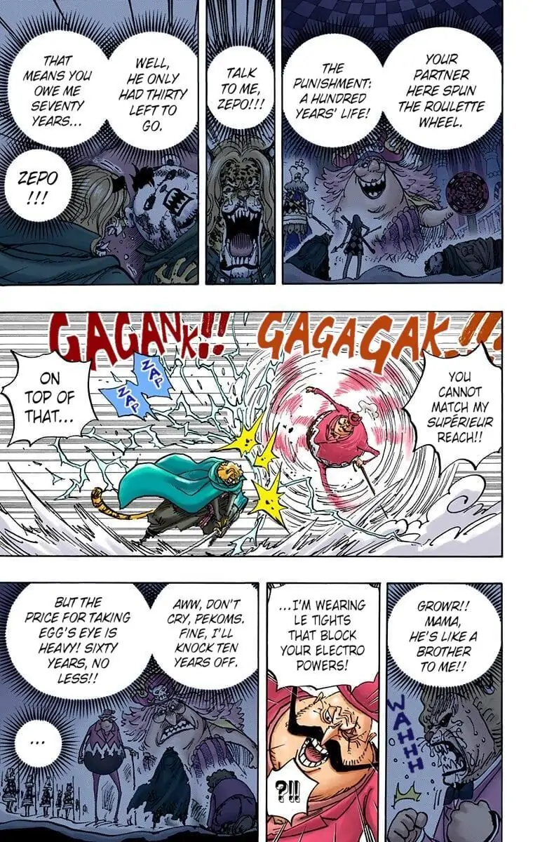 One Piece Digital Colored Chapter 850 image 09